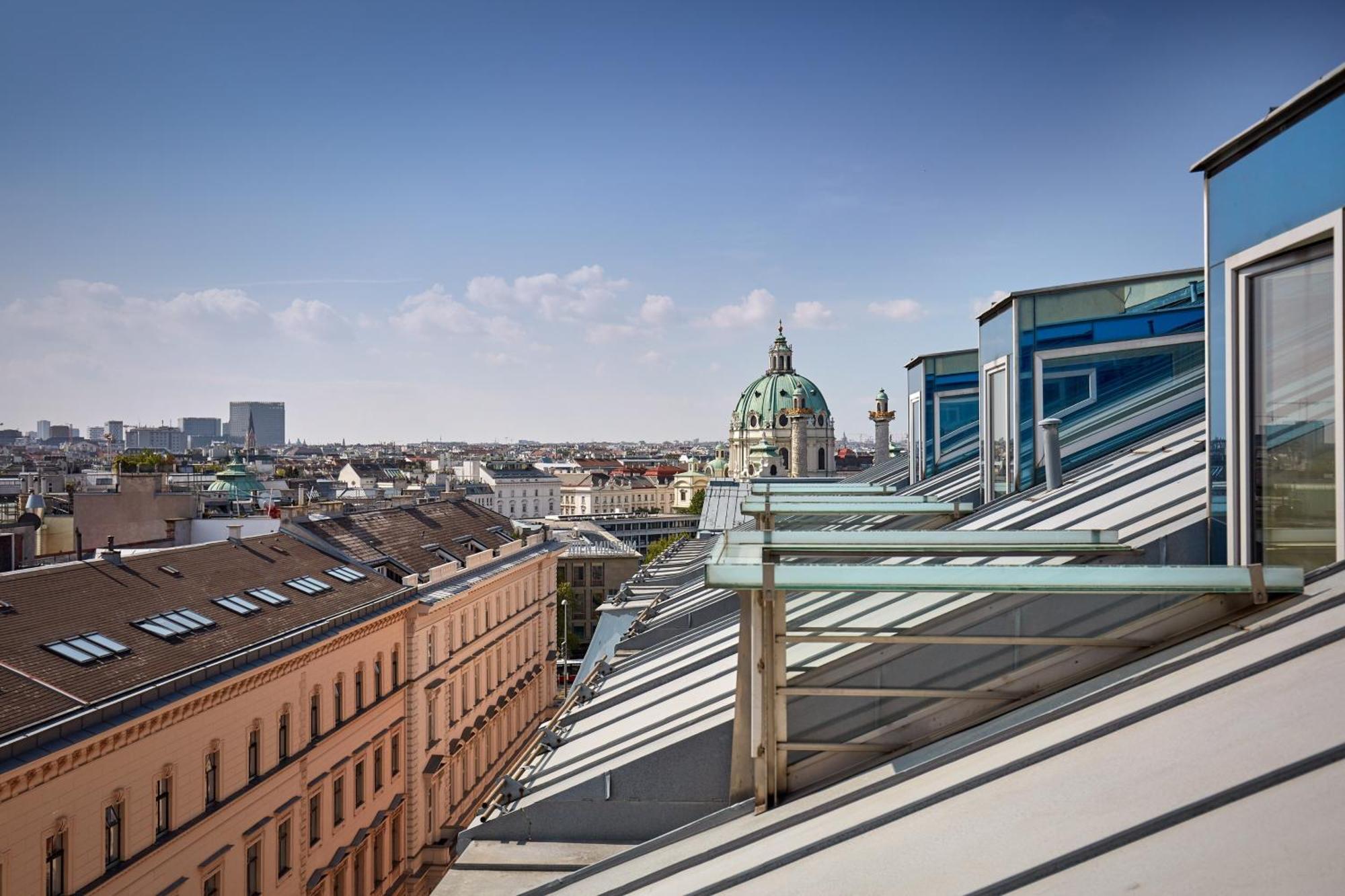 Hotel Imperial, A Luxury Collection Hotel, Vienna Exterior photo View from the roof terrace