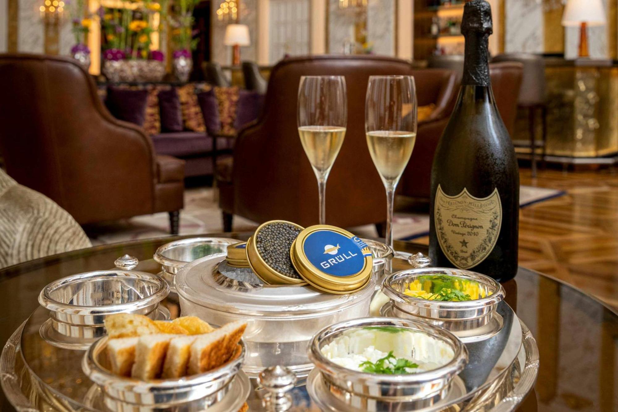 Hotel Imperial, A Luxury Collection Hotel, Vienna Exterior photo Caviar and champagne